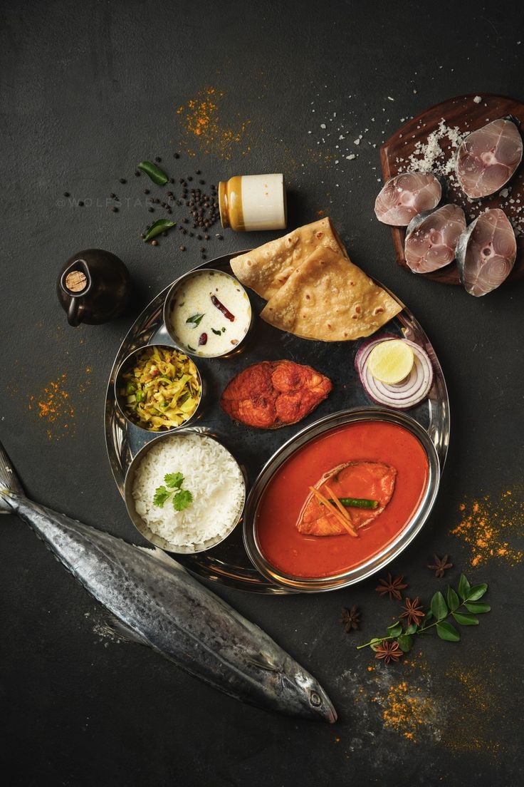 surmai thali 🤤 craving for some wholesome…